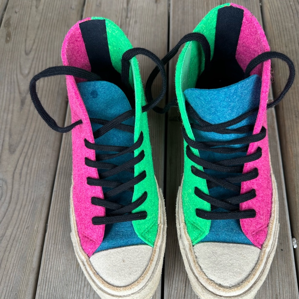 Converse x JW Anderson Chuck 70 felt sneakers - size 37